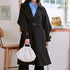 Women's British Style Retro Classic Trench Coat Mid Length - ROUTINE FASHION