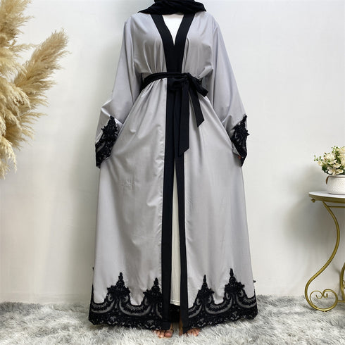 Women's Fashionable Long Cardigan Dress - ROUTINE FASHION