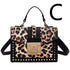 Leopard Print Small Square Bag Printed Lady Shoulder Bag Messenger Bag - ROUTINE FASHION