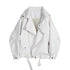 Loose All-match Motorcycle Short Leather Jacket Women's Jacket - ROUTINE FASHION