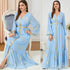Women's Fashion Casual Long-sleeved Hot Gold Dresses - ROUTINE FASHION