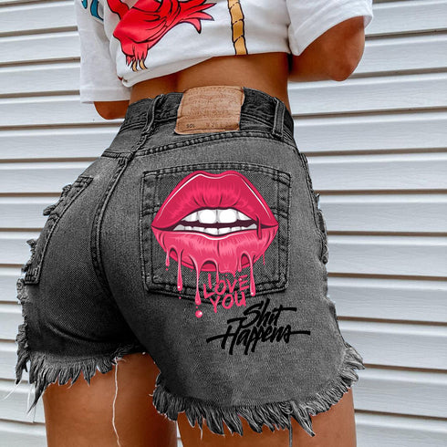 Fashion Ripped Denim Shorts For Women - ROUTINE FASHION