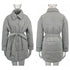 Women's Parka Coat With Front Buttons - ROUTINE FASHION