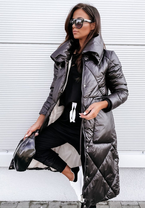 Fashion Jacket Winter Plus Size Long Coat - ROUTINE FASHION