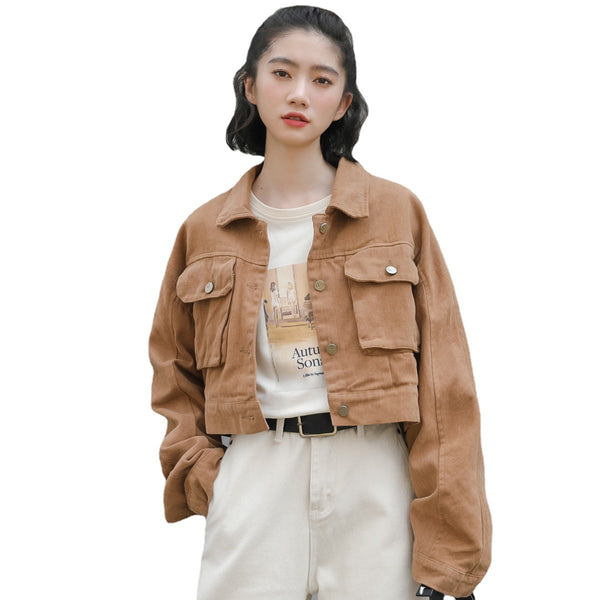 Design Small Short Denim Jacket Women Jacket - ROUTINE FASHION