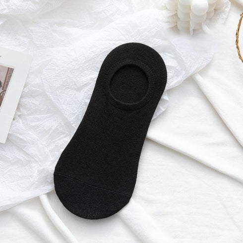 Socks Men And Women Solid Color Boat Socks Spring Invisible Socks Socks Socks Net Red Men'S Socks - ROUTINE FASHION