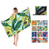 Double Sided Fleece Printed Beach Towel Microfiber Beach Towel - ROUTINE FASHION