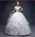 One-shoulder Wedding Dresses Are Neatly Repaired - ROUTINE FASHION
