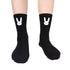 Bad Rabbit Socks Black And White Long Cotton Socks Knitted Socks For Men And Women - ROUTINE FASHION